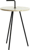 Light & Living Bijzettafel Jobito - Wit - Ø42cm - Modern