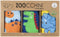 Zoocchini Oefenbroekjes - Set van 3 - Dierenprint - Lichtblauw Donkerblauw Geel
