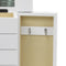 vidaXL - Sieradenkastje - met - spiegel - 25x13,5x34 - cm - MDF