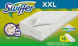 Swiffer Vloerreiniger XXL Droge Doekjes - Voordeelverpakking 6 x 16 Navullingen