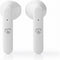 Nedis Volledig Draadloze Oordopjes - Bluetooth - Maximale batterijduur: 2.5 uur - Aanraakbediening - Charging case - Ingebouwde microfoon - Ondersteuning voor spraakbesturing - Wit