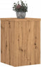 vidaXL - Plantenstandaards - 2 - st - 20x20x30 - cm - hout - artisanaal - eiken