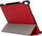 Tablet Hoes Geschikt voor Lenovo Tab P10 - Stijlvolle Bookcase - Rood