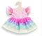 Heless Regenboog Poppenjurk Voor Pop Van 35-45 Cm