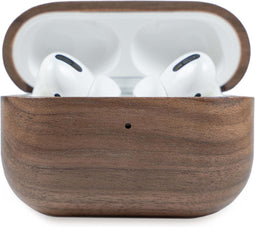 Oakywood AirPods Pro 1 & 2 Hoesje - Echt Hout Walnoot - Luxe AirPods Case Bescherming