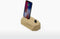 Oakywood Dual Dock - Massief Eikenhout - compatible met Apple iPhone en Apple AirPods (Lightning)