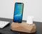 Oakywood Dual Dock - Massief Eikenhout - compatible met Apple iPhone en Apple AirPods (Lightning)
