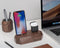 Oakywood Dual Dock - Massief Walnoot - compatible met Apple iPhone en Apple AirPods (Lightning)