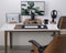 Oakywood Dual Laptop Dock - Massief Eiken - Echt Hout Verticale MacBook/Laptop/Tablet Standaard - Clean Desk Design