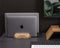 Oakywood Dual Laptop Dock - Massief Eiken - Echt Hout Verticale MacBook/Laptop/Tablet Standaard - Clean Desk Design