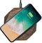 Oakywood Geometric Charging Pad - Massief Walnoot - Echt Houten Draadloze Oplader 10W