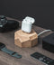 Oakywood Lightning Dock - Massief Eiken - compatible met Apple iPhone en Apple AirPods (Lightning)