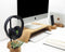 Oakywood Monitor Stand - Massief Eiken - Echt Hout Beeldschermverhoger iMac Standaard - Ergonomisch en Stijlvol
