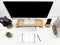 Oakywood Monitor Stand - Massief Eiken - Echt Hout Beeldschermverhoger iMac Standaard - Ergonomisch en Stijlvol