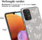 iMoshion Hoesje Geschikt voor Samsung Galaxy A33 Hoesje Siliconen - iMoshion Design hoesje - Grijs / Butterfly