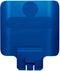 Rubbermaid - Afvalbak Paneel Slim Jim - Blauw - Afvalscheiding