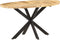 vidaXL - Eettafel - 140x80x75 - cm - massief - mangohout