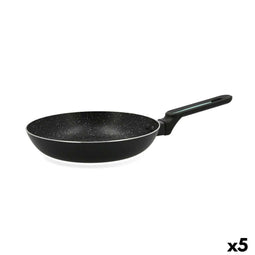 Quid Oasis - Pan Ø 26 cm - Metaal - Zwart (5 Stuks)