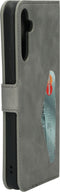 Mobiparts Galaxy A34 (2023) 5G - Classic Wallet Case - Ruimte voor pasjes - Granite Grey