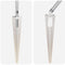 vidaXL - Hekpalen - met - Spike - 7 - stuks - Ø32 - mm - 160 - cm - Gegalvaniseerd - Staal