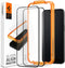 Spigen AGL06906 - AlignMaster Full Cover Glass - 9H gehard glas - Zwart (2 stuks)