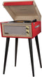 Crosley Bermuda - Retro Platenspeler - Bluetooth - Rood