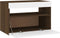 vidaXL - Tv-meubel - met - LED-verlichting - 60x35x40 - cm - bruin - eikenkleur