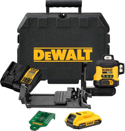 DeWALT DCLE34031D1 - Kruislijnlaser - 3x360° groen - 18V XR