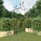 vidaXL-Tuinbogen-2-st-120x38x260-cm-staal-zwart