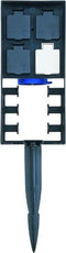 Oase 36310 Buitenstopcontact 4-voudig Zwart