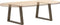 vidaXL - Eettafelpoten - 2 - st - V-vormig - 50x(42-43,3) - cm - staal - naturel