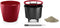 LECHUZA CLASSICO PREMIUM LS 50 - Plantenbak - met uitneembare binnenbak - met bewateringssysteem - scharlakenrood hoogglans