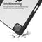 imoshion Tablet Hoes - Geschikt voor iPad Pro 11 (2022) / Pro 11 (2021) / Pro 11 (2020) / Pro 11 (2018) - Trifold Hardcase Bookcase - Zwart