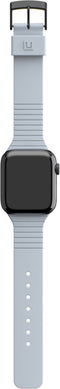 UAG Aurora Strap U bandje voor de Apple Watch Series 1 / 2 / 3 / 4 / 5 / 6 / 7 / 8 / 9 / SE - 38 / 40 / 41 mm - Soft Blue