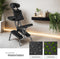 tectake® Opvouwbare Massagestoel - Ergonomische Tattoostoel - Verstelbare Hoofsteun - Zwart