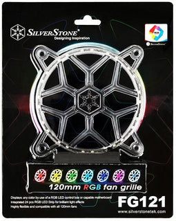 Silverstone SST-FG121 - RGB LED Fan 120mm - 24 RGB LED's - RGB