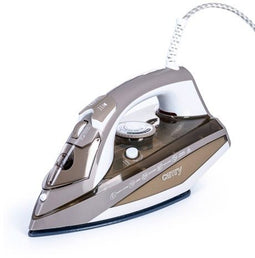 Camry CR 5018 - Stoomstrijkijzer 3000W - Verticale stoom - Bruin Grijs Wit