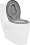vidaXL - Familiale - Toiletzitting - met - Kinderzitting - Snelle - Release - Duroplast