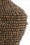 Light & Living Hanglamp Kalenga - Kralen - 21cm - Bruin/Grijs