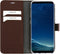 Mobiparts Galaxy S8 - Classic Wallet Case - Ruimte voor pasjes - Bruin