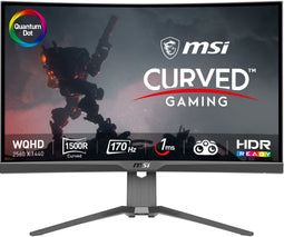 MSI MAG 275CQRF QD - Monitor 27" - 2560x1440 170Hz VA Gebogen - Zwart