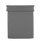 Kussensloop Happy Home Antraciet 45 x 100 cm 2 Stuks
