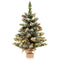 Coast Kunstkerstboom Tafelmodel 64 cm - Mini Kerstboom met 50 LED Lampjes - 8 Lichtstanden - Groen