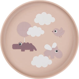 Done By Deer Foodie Plate Happy Clouds Powder