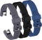 iMoshion Siliconen bandje Multipack voor Fitbit Alta (HR) - Zwart / Grijs / Blauw