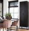 WOOOD Silas Hoge Kast - Essen - Blacknight - 210x60x36