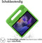 iMoshion Tablet Hoes Kinderen Geschikt voor Samsung Galaxy Tab A8 (2021/2022) - iMoshion Kidsproof Backcover met handvat - Groen