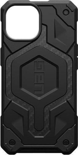 UAG Monarch Pro - Back Cover - 5-laagse constructie met MagSafe - carbon zwart
