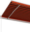 vidaXL - Luifel - automatisch - uittrekbaar - 450x350 - cm - oranje - en - bruin