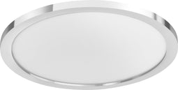 LEDVANCE Armatuur: voor plafond, BATHROOM DECORATIVE CEILING AND WALL WITH WIFI TECHNOLOGY / 18 W, 22-…24- V, stralingshoek: 11-, Tunable White, 3-65- K, body materiaal: aluminum, IP44